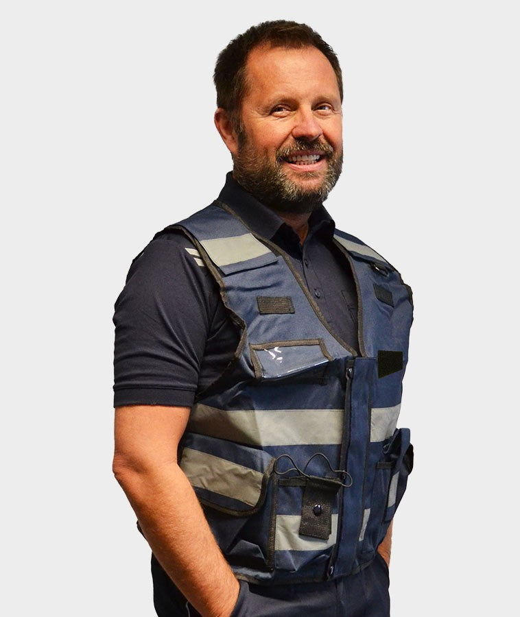 DaVinci Unisex Warnweste TACTICAL